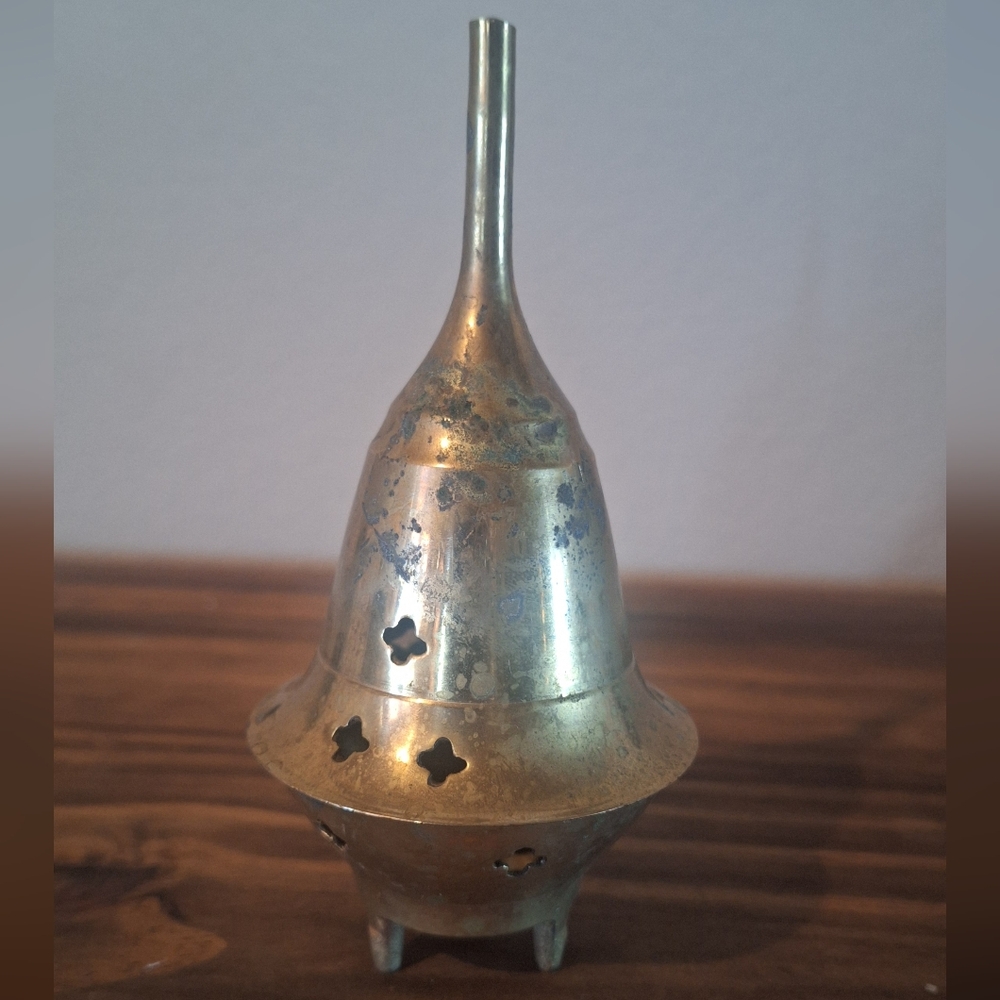Vintage Brass Incense Burner